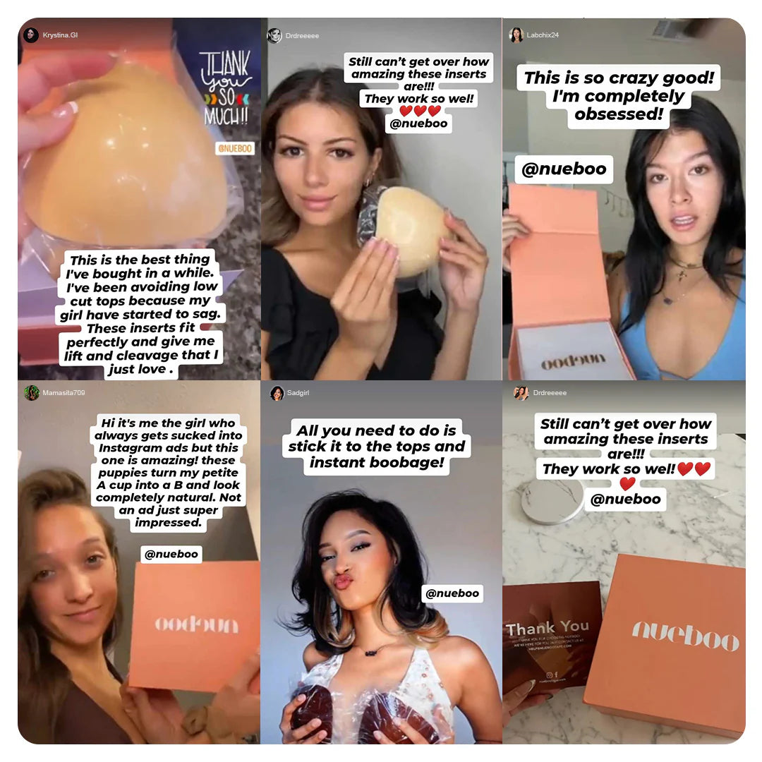 Instant Volume Sticky Bra Inserts