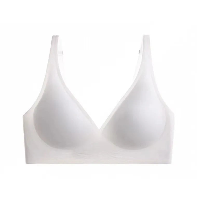 LUZAANA Seamless Wire Free Brassiere Adjustable Wireless Bras Women Underwear Female Push Up Padded
